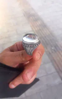 انگشتر دست ساز نقره