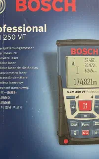متر لیزری BOSCH بوش مدل GLM 250 VF