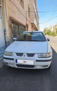 فروش خودرو سمند سفید