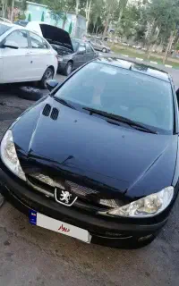 پژو ۲۰۶SD V8 فول بی رنگ ۱۳۹۶