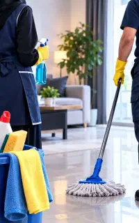 نیروی خدماتی خانم