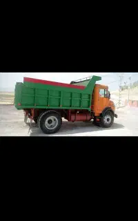 حمل شن ماسه ومخلوط باشش چرخ