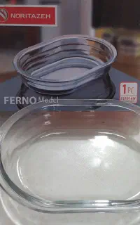 مرغ خوری سالاد خوری شیشه ای کوچیک