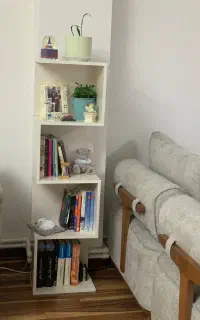 شلف کتابخوانه چوبی