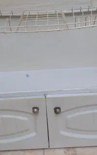 آبچکان دو درب کابینت بدون زنگ زدگی