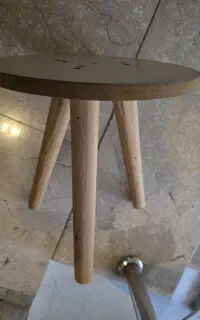 سه پایه چوبی ،گلدان