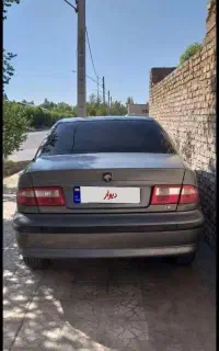 سمند ۸۶ بدون رنگ خاکستری متالیک