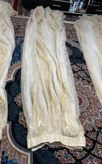 سه عدد پرده ست ۲متر  در ۲/۵۰ ارتفاع