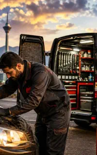 سیار مکانیک ،مکانیک سیار، تعمیر در محل،امداد سریع