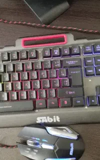 کیبورد و موس گیمینگ سابیت sabit مدل GMK-5010