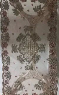 رومیزی هندی ۲ عدد مربع ۱ عدد مستطیل