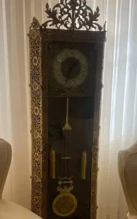 ساعت ایستاده برنج اصل قدیمی
