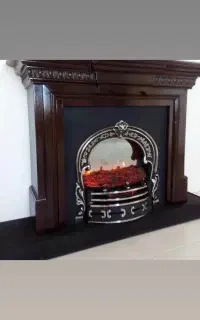 تعمیر بخاری گازی و شومینه دیواری در محل