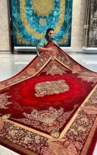 فرش مهشاد٪+ گلدار برای سالن و اتاق خواب