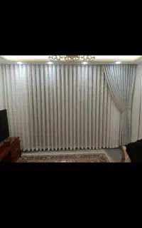 نصب پرده و لوستر بصورت حرفه ای