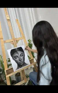طراحی سیاه قلم سفارشی