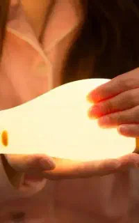 چراغ خواب سیلیکونی طرح اردک ( کادویی شهرعروسک)