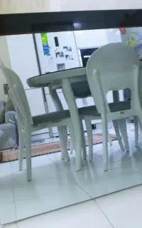 آیینه قدی متصل به mdf بی خط وخش