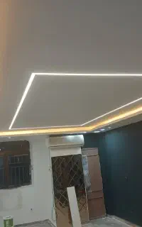 اجرای کناف وسقف کاذب نور پردازی ورنگ ونقاشی