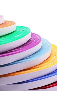 ریسه نئون فلکسی تک رنگ و مولتی کالر