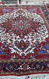 یک جفت فرش ۶ متری نقشه هریس تاجری