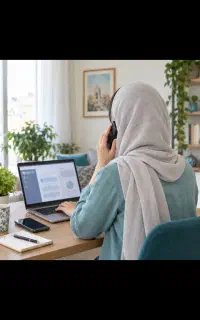 خانم جویای کار