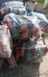 اسب و خروس و فیل پلاستیکی