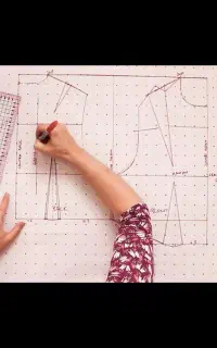اموزش الگو کشی  و خیاطی