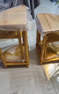 جا گلدونی چوب راش نو