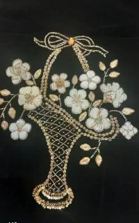 تابلو سرمه دوزی
