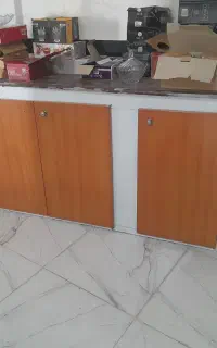 کابینت فلزی سه درب بالا وپایین