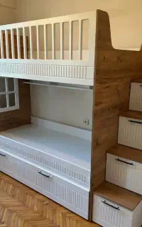 تخت دوطبقه مدل پانیز/چکی