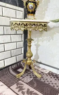 میز تلفن برنز