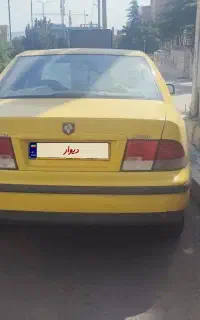 سمند تاکسی دوگانه‌سوز  خط تجریش به پاسداران