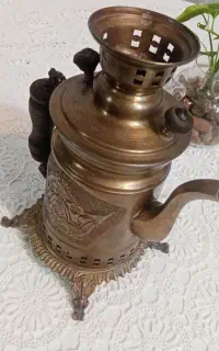 سماورذغالی برنج باقدمت زیاد