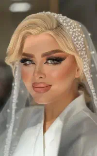 میکاپ شنیون عروس و همراهی