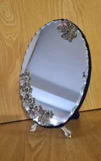 آینه طرح نقره