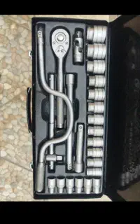 جعبه بکس آلمانی و ست آچار