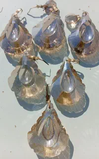 اشک آویز لوستر.   بلور
