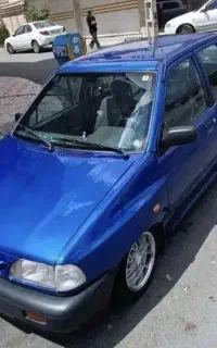 پراید عروسک تک رنگ آبی پنوماتیک لوازمی