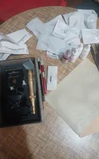 دستگاه تتوصورت باتمامی وسایل
