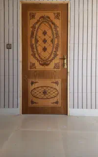درب چوبی
