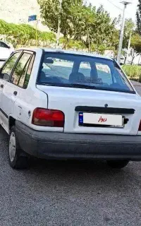 پراید ۸۲ سفید