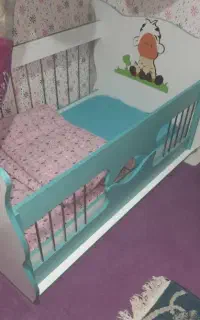 تخت کودک با تشک نو نو