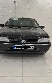 پژو 405 مشکی مدل ۹۰ دوگانه کارخانه