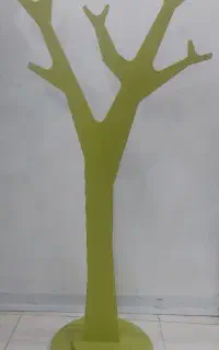 چوب لباسی کودک MDF روکش ممبران مدل درختی