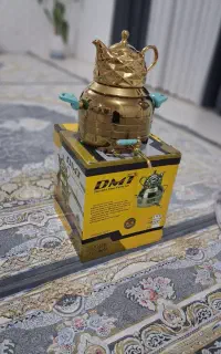 کتری قوری طلایی