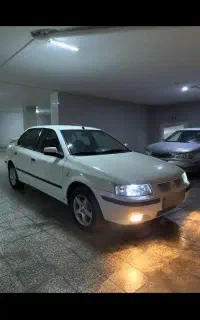 سمند ef7 دوگانه فابریک سفید