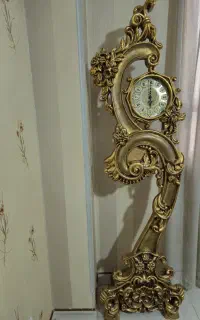 ساعت ایستاده تمام چوب راش