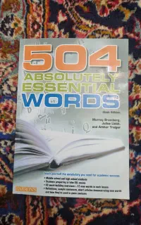 کتاب انگلیسی ۵۰۴ واژه سطح پیشرفته